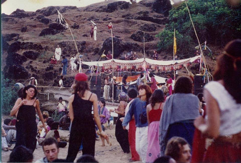 Full Moon Party, Goa 1970s