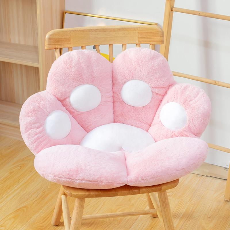 Kawaii Cat Paw Cushion Chair Blossommemento 