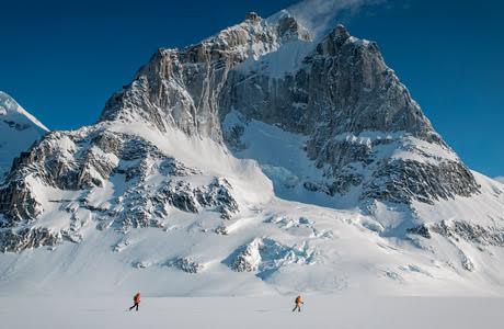 snowy mountain