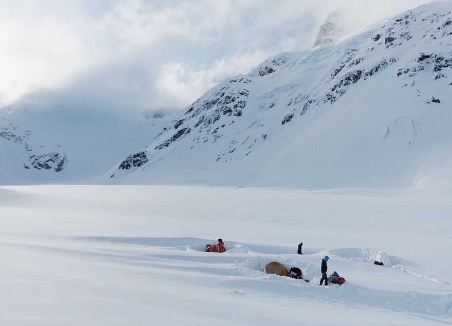 ENAM on expedition in Alaska, Neacolas, Lyofood