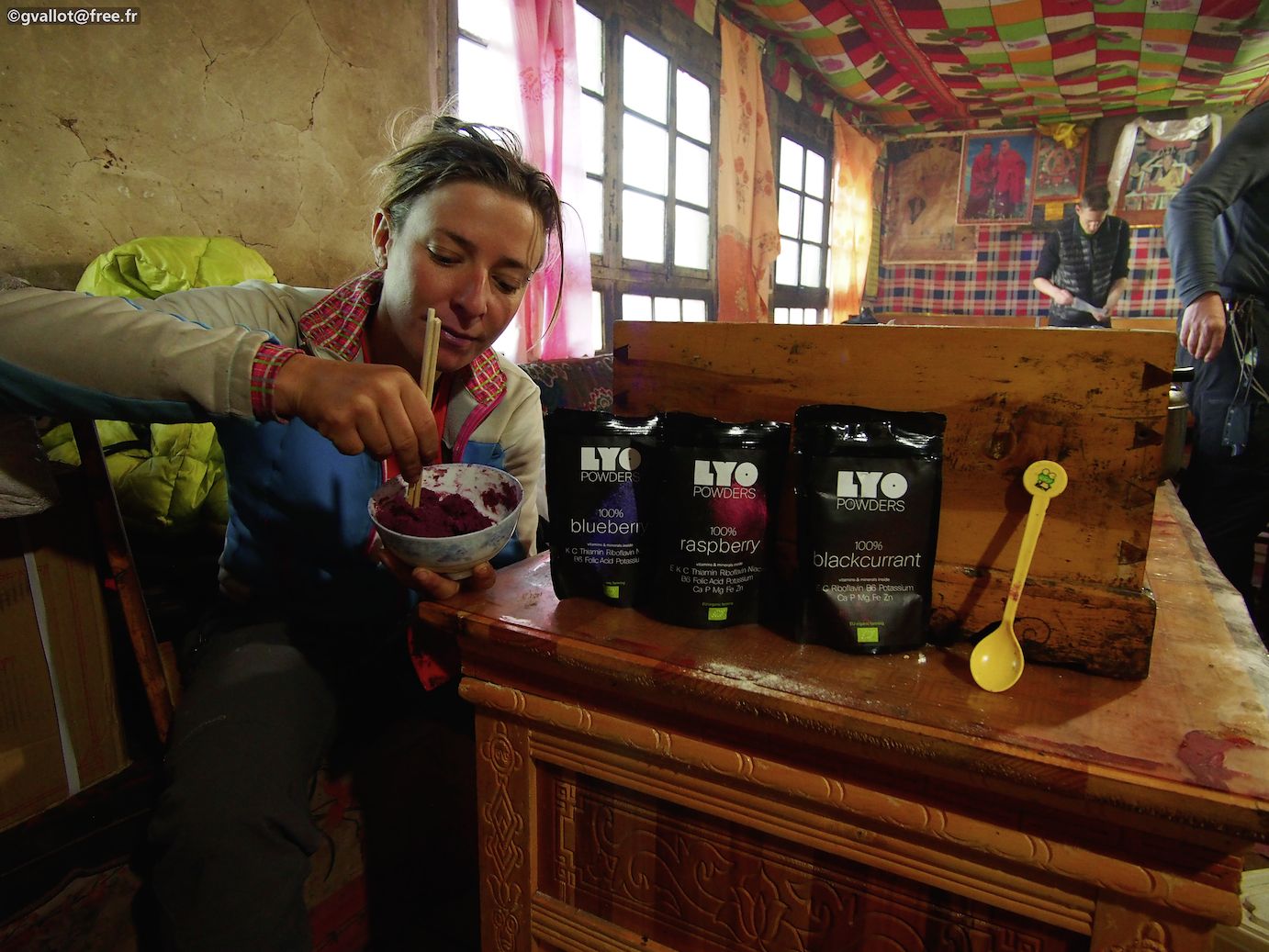 Preparing Lyo Powders in the camp