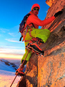 Mathieu Maynadier climbing