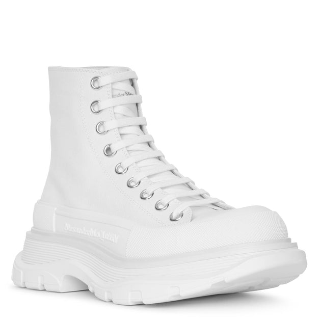 Tread slick white boots - Alexander McQueen