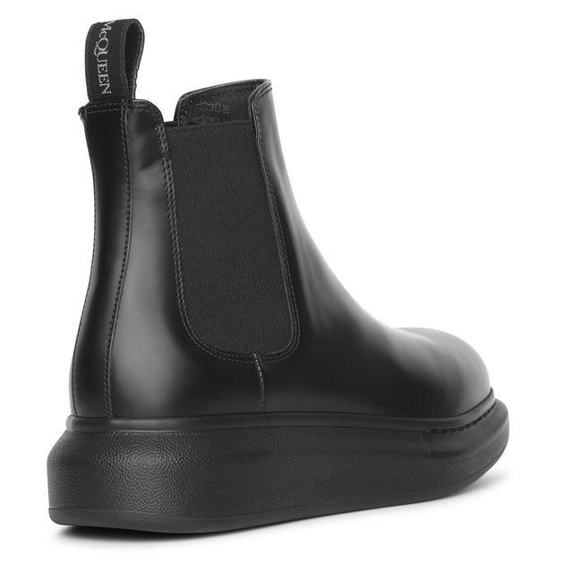 alex black studded chelsea boots