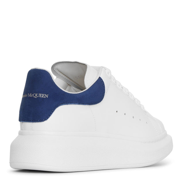 blue and white alexander mcqueen's