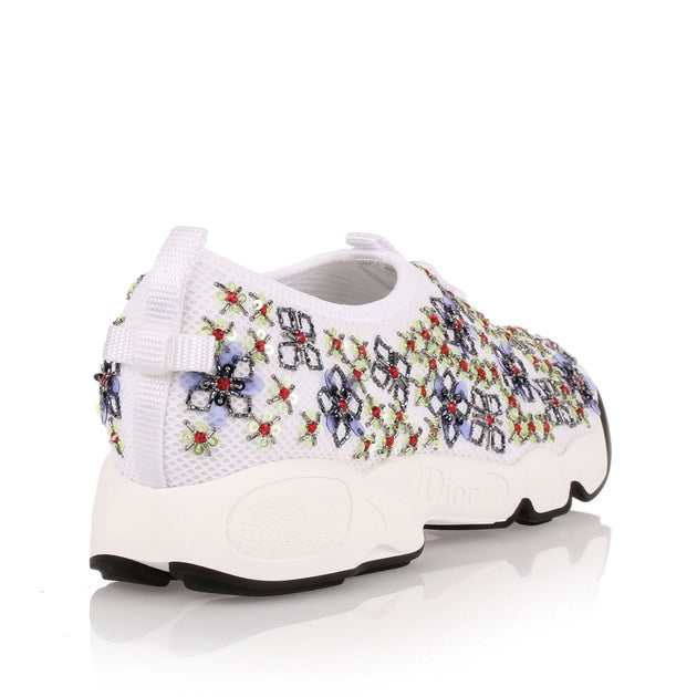dior flower sneakers