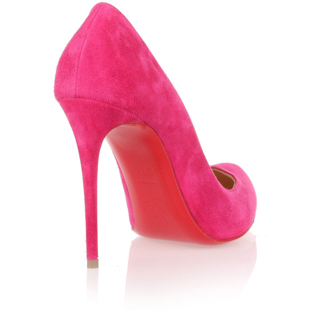 Christian Louboutin | Breche 100 pink suede pump Savannahs