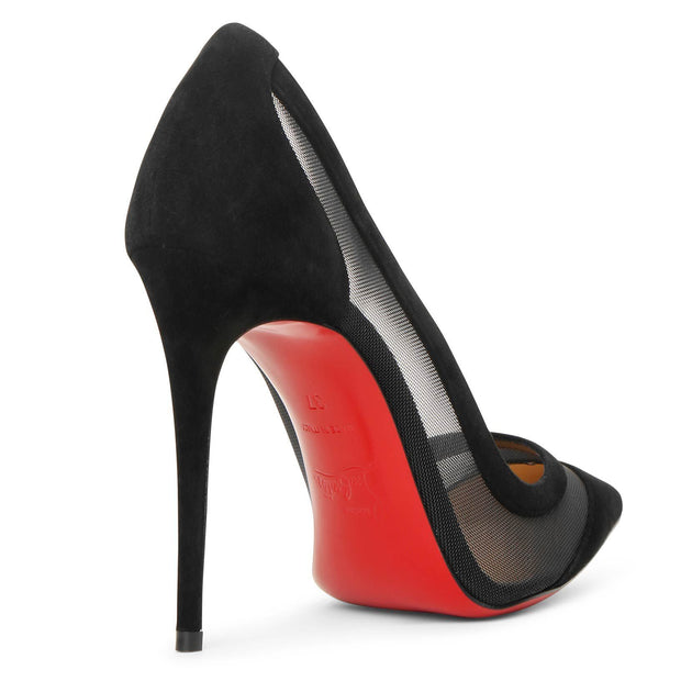 christian louboutin red suede pumps