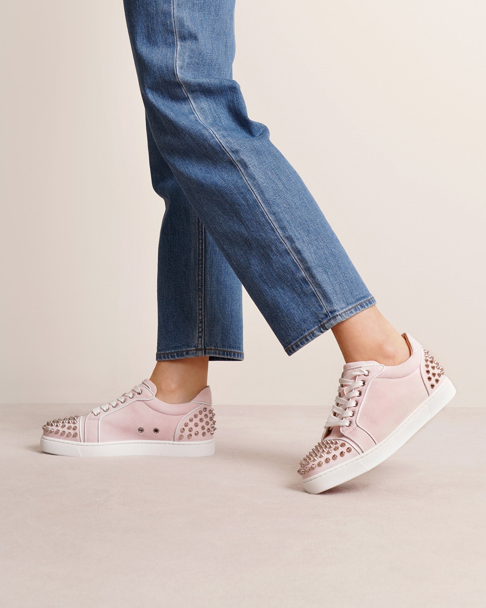 Vieria 2 spikes poupee pink sneakers