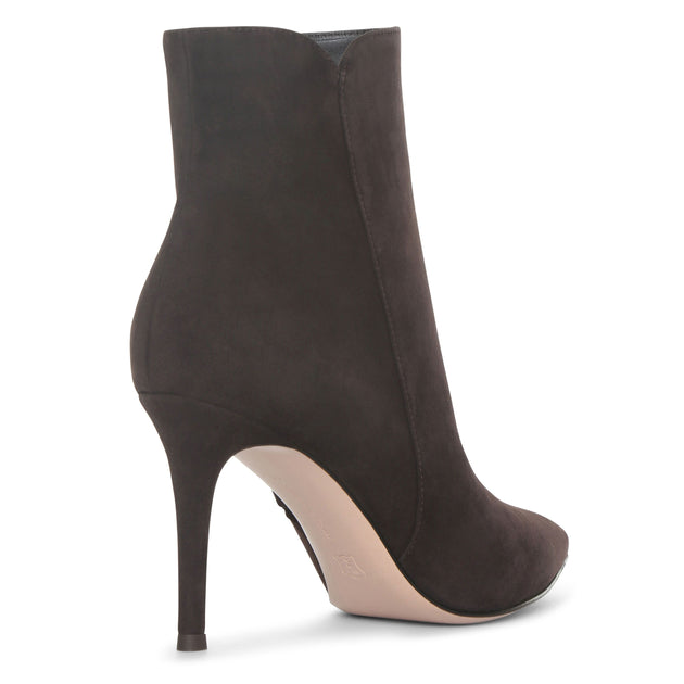 brown suede ankle boots