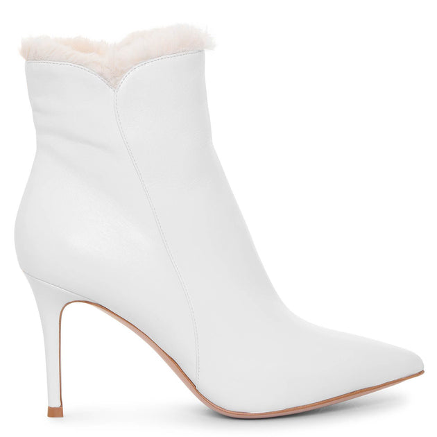 Gianvito Rossi | Levy 85 white ankle 