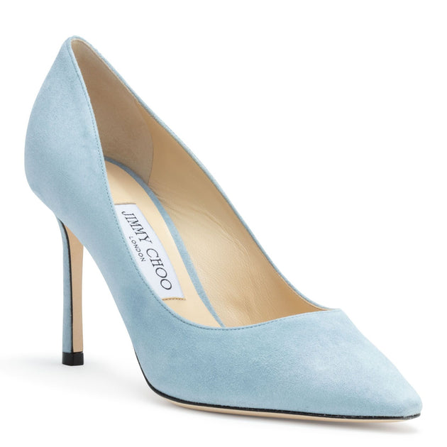 jimmy choo blue heels