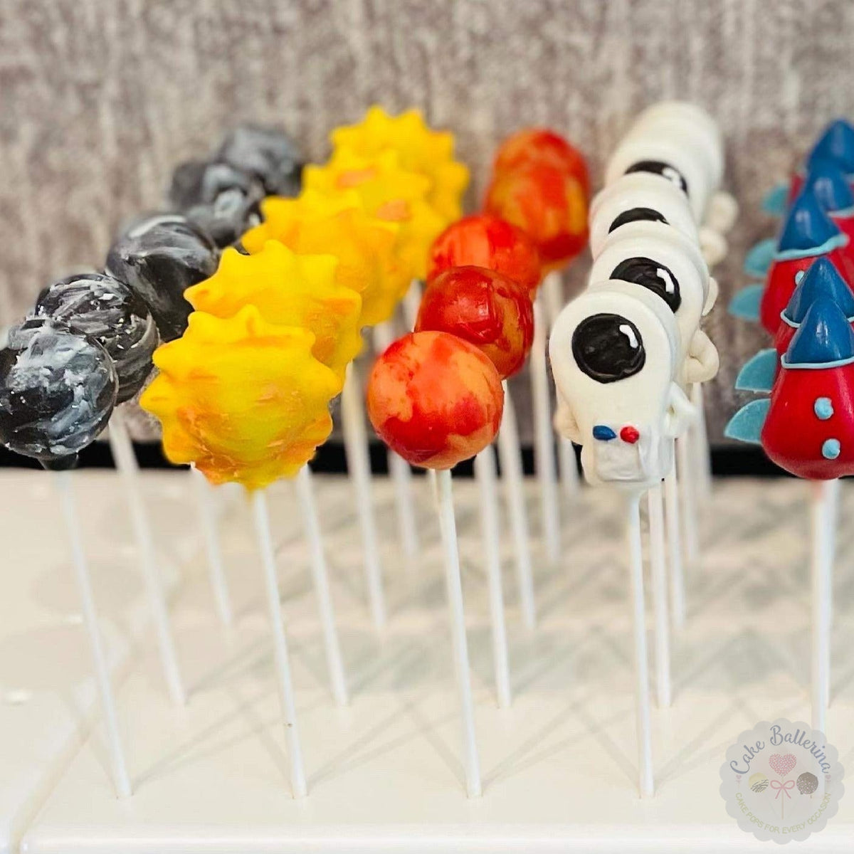 rocket cake pops