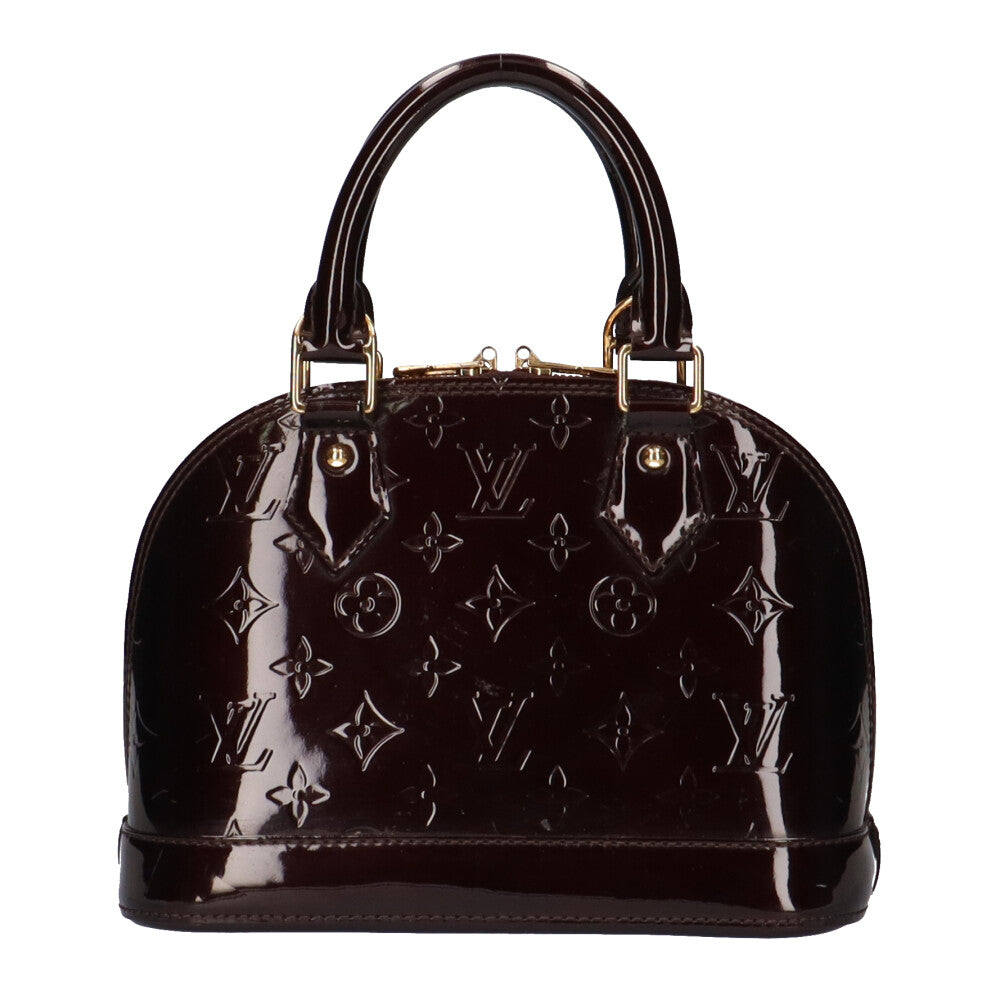 ルイヴィトン LOUIS VUITTON アルマBB ヴェルニ ショルダーバッグ