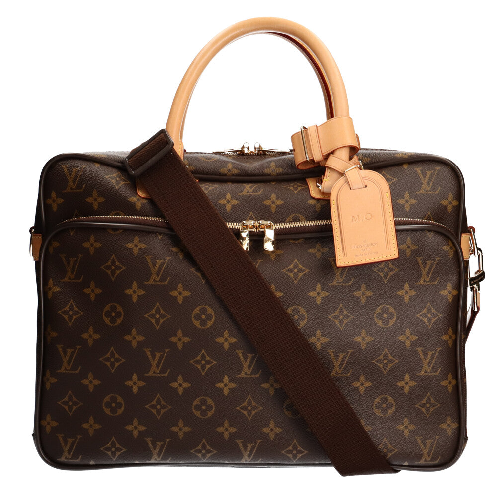 ルイヴィトン LOUIS VUITTON イカール モノグラム ショルダーバッグ モノグラムキャンバス ブラウン ユニセックス 中古