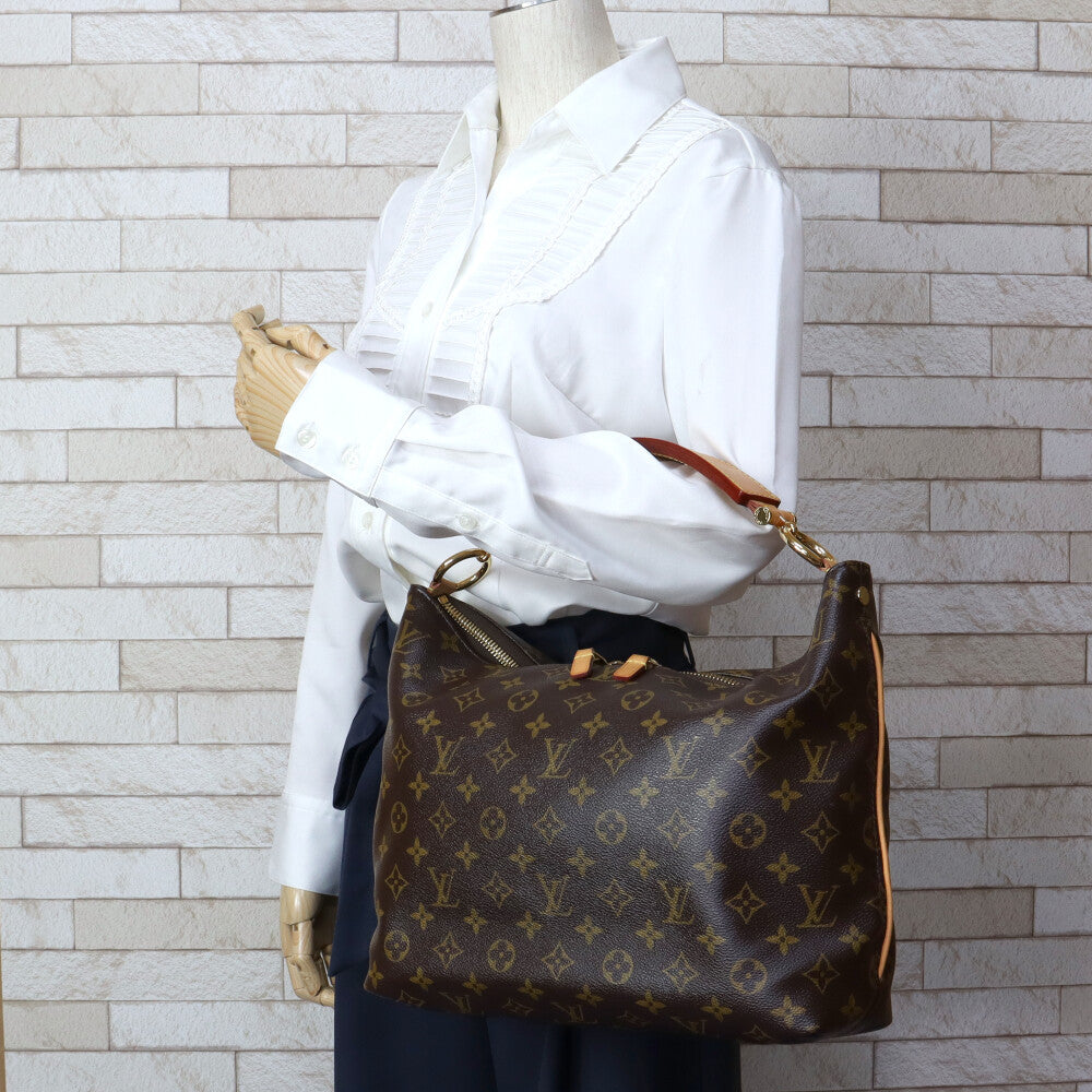 【中古】 ルイ・ヴィトン LOUIS VUITTON ハンドバッグ モノグラム シュリPM モノグラムキャンバス M40586 ブラウン  レディース【SH】【BIM】