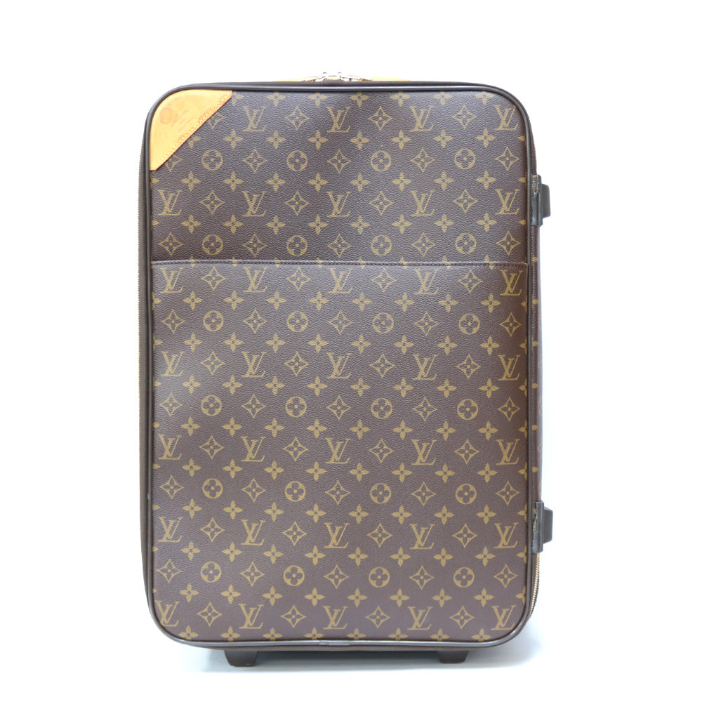 【中古】 ルイ・ヴィトン LOUIS VUITTON キャリーバッグ モノグラム ペガス50 M23251 ブラウン ユニセックス【BIM】