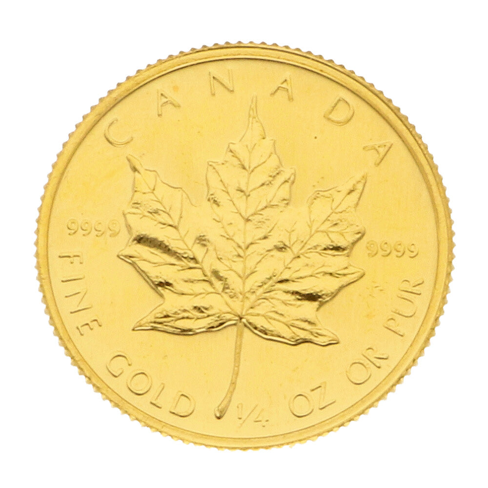 レディースサイズ金貨時計 エルジン  カナダ メープルコイン 1/10oz FINE GOLD