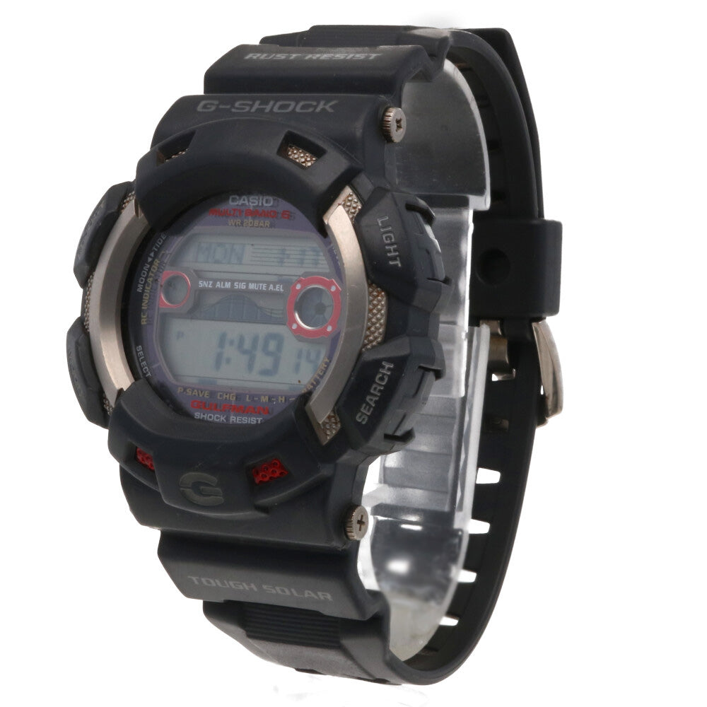 最安値 G-SHOCK/GW-9100/限定/電波ソーラー/ブルー/ガルフマン/25周年