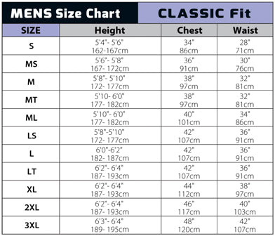 Bobs Size Chart