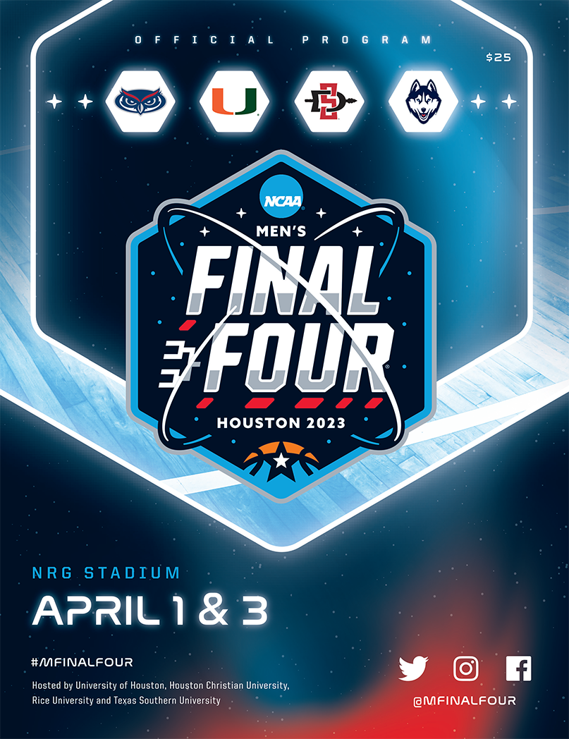 2023 NCAA Men's Final Four Program LEARFIELD Publications Store