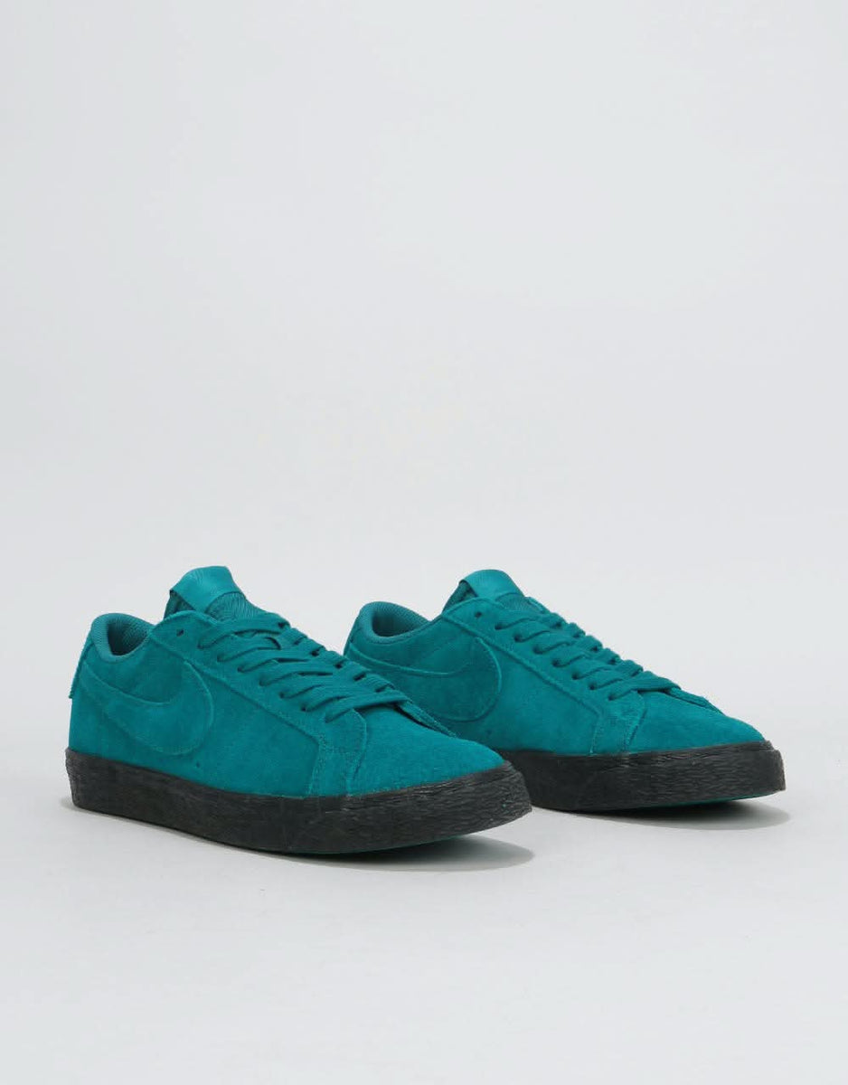 nike sb zoom blazer low geode teal