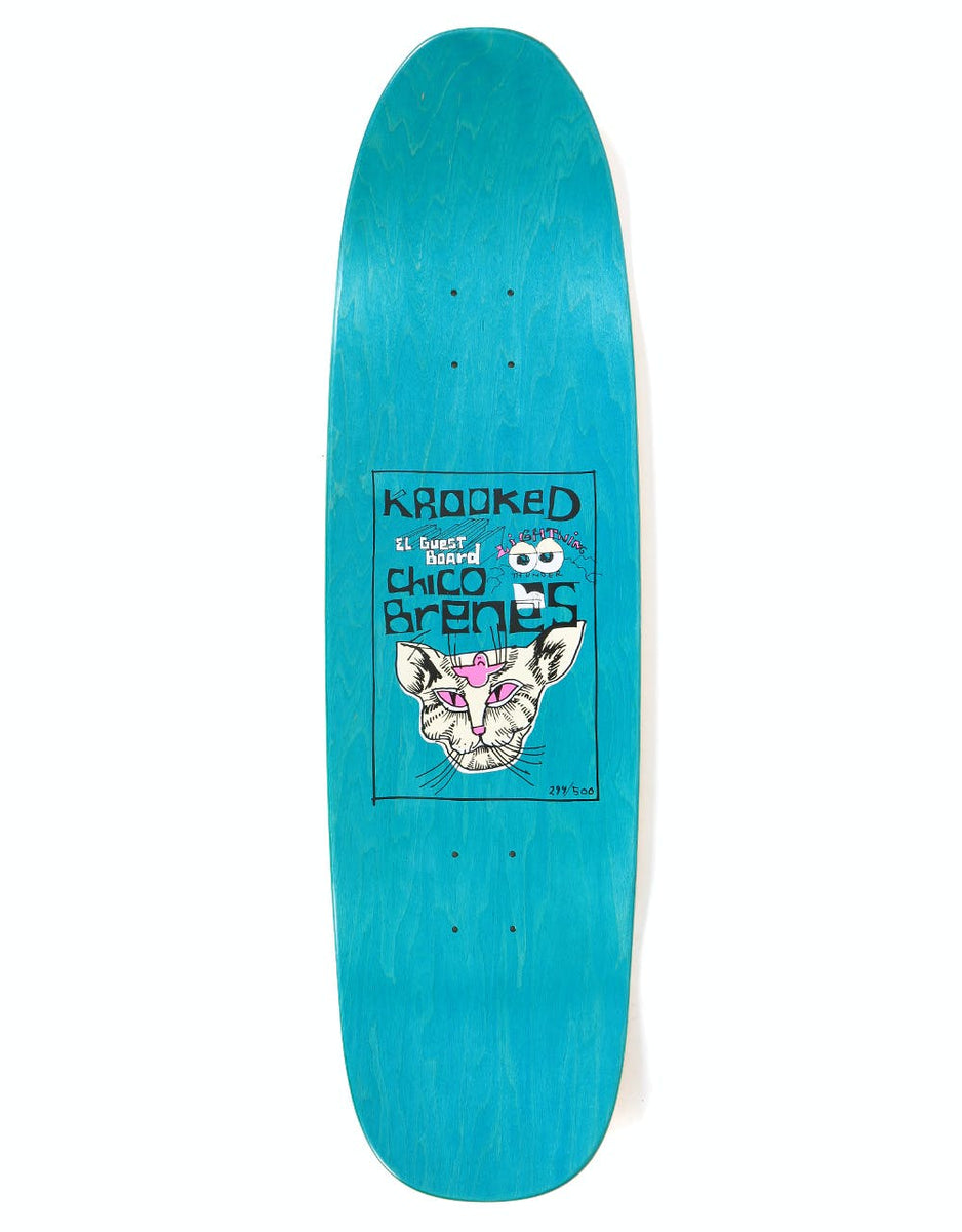 魅力の Brenes Chico Krooked Guest 9×32.3 Board スケートボード