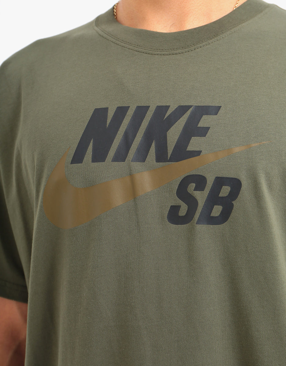 brown nike t shirt