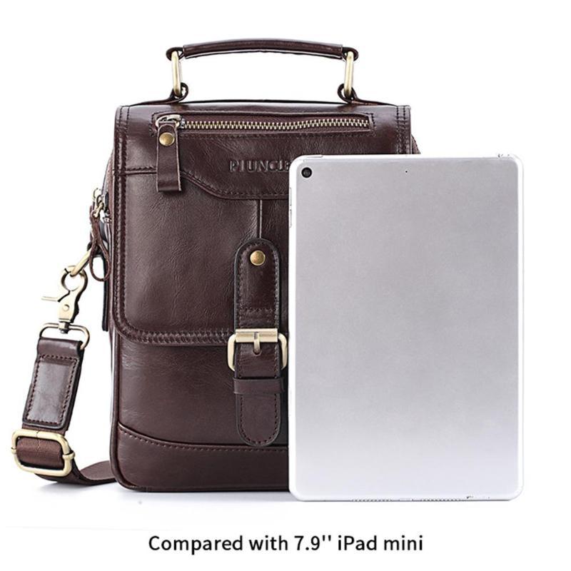 mens leather tablet bag