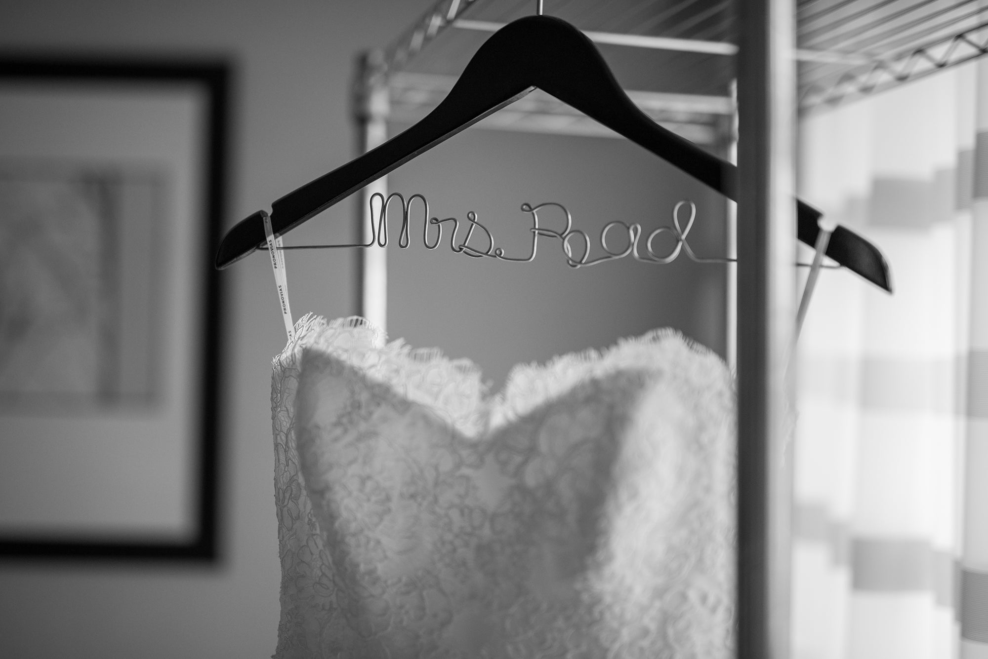 Wedding Dress Custom Hanger