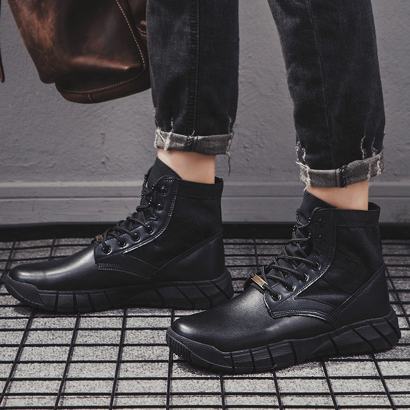 slip resistant ankle boots