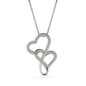 Christmas Gift for Daughter - We Love You - Heart Necklace