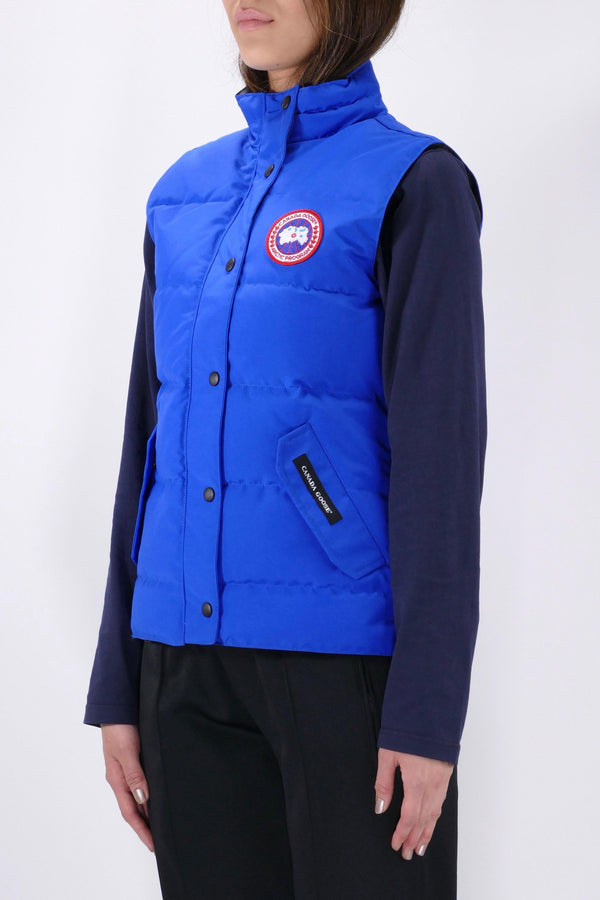 canada goose gilet blue camo