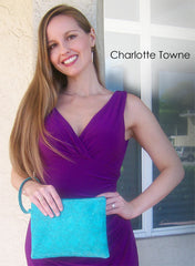 Charlotte Towne leather pouch