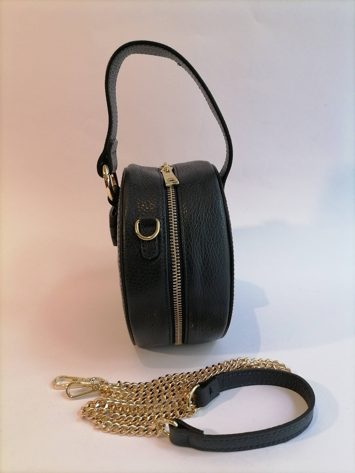 Borsa Pochette Cerchio con catenella