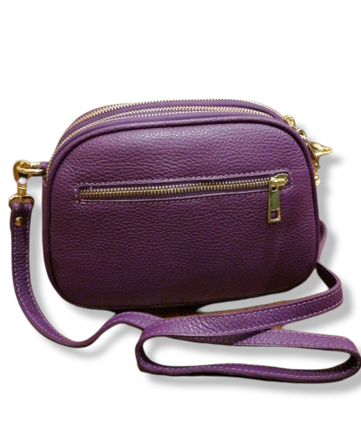 tre zip viola retro