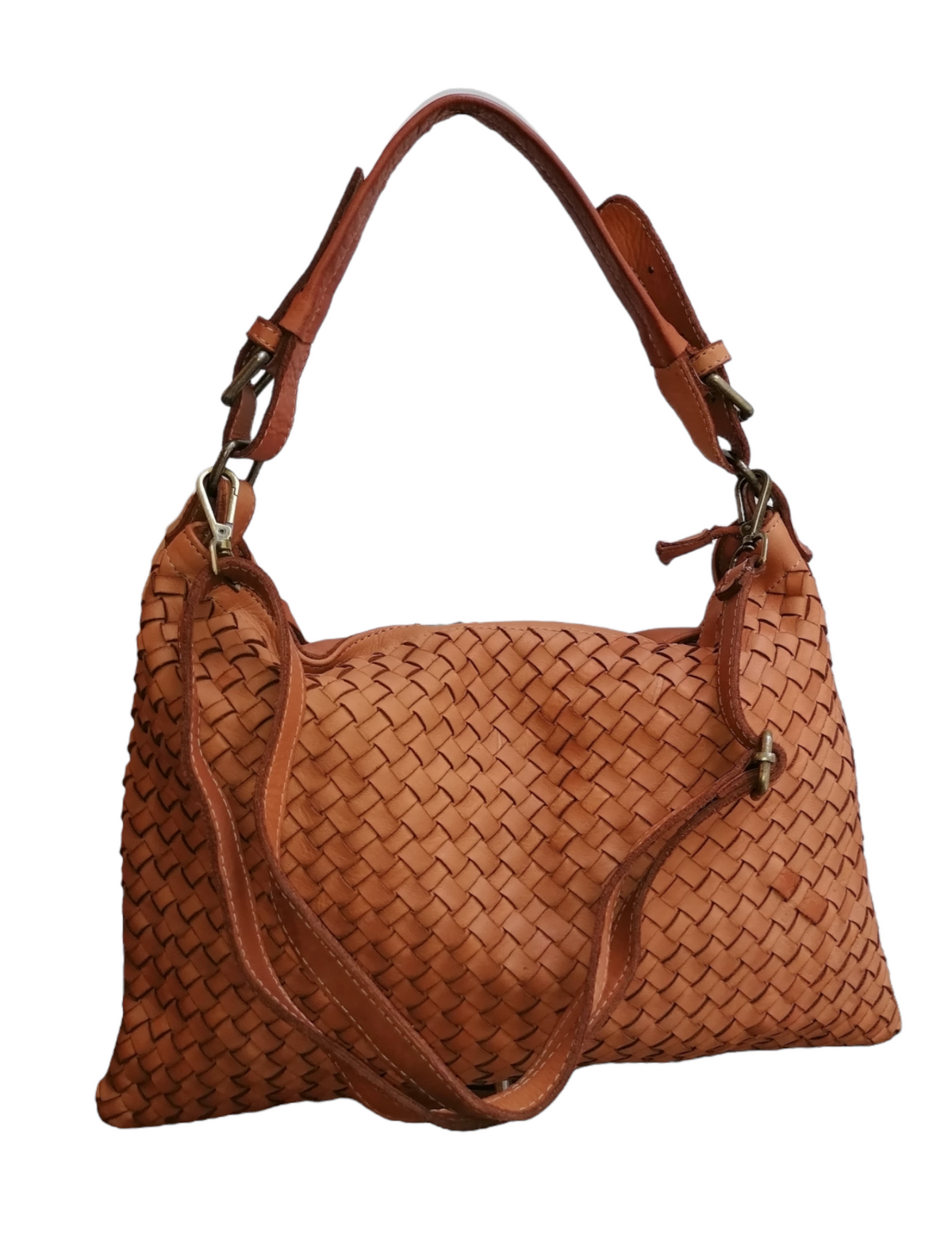 Borsa Hobo Sauvage Intrecciata Stile Vintage