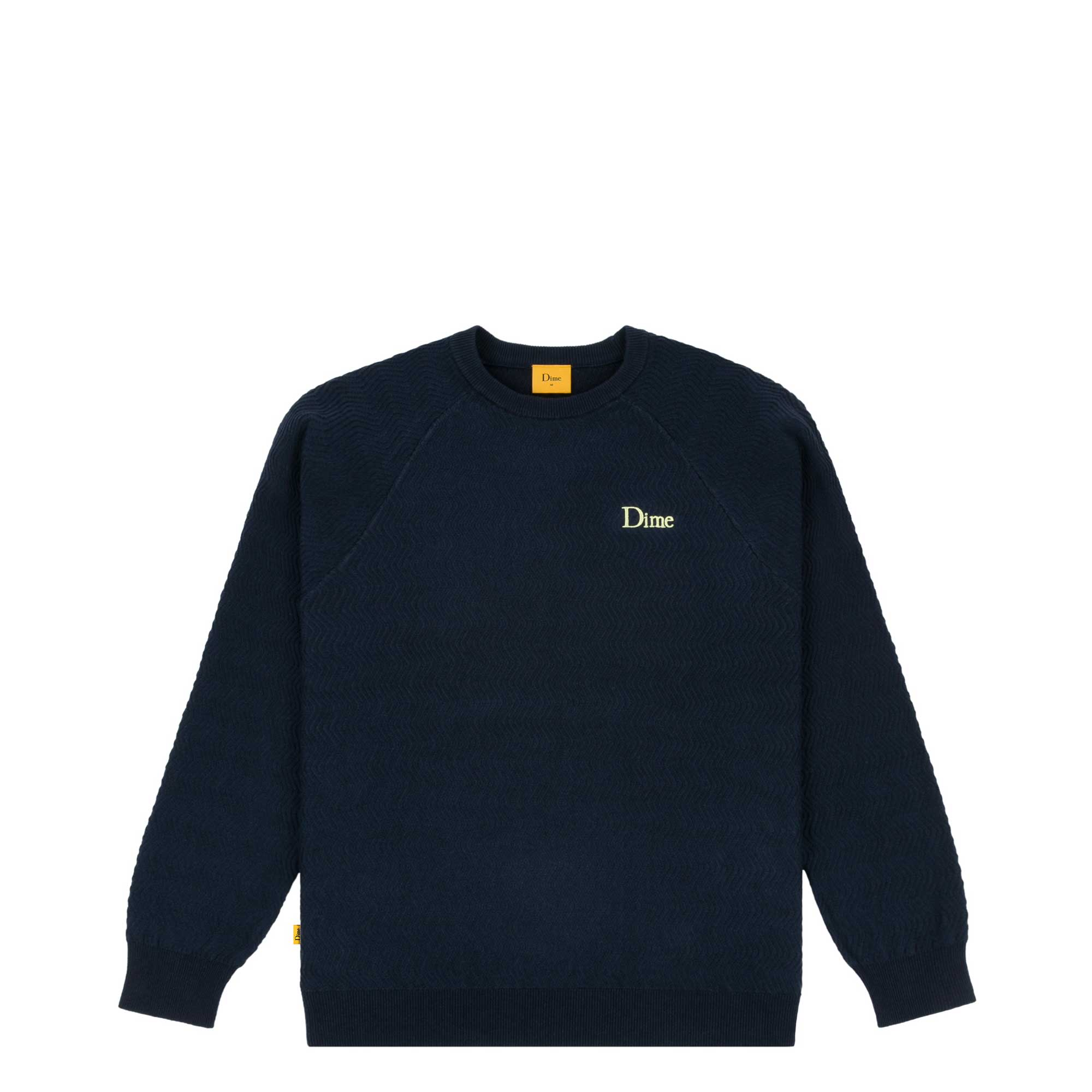 Dime wave cable knit sweater