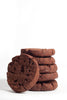 Salty bittersweet chocolate cookies, VEGAN, 6-pack (3 oz)