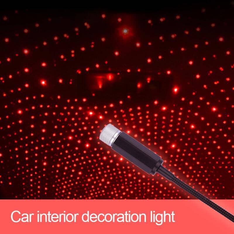 romantic usb night light for car