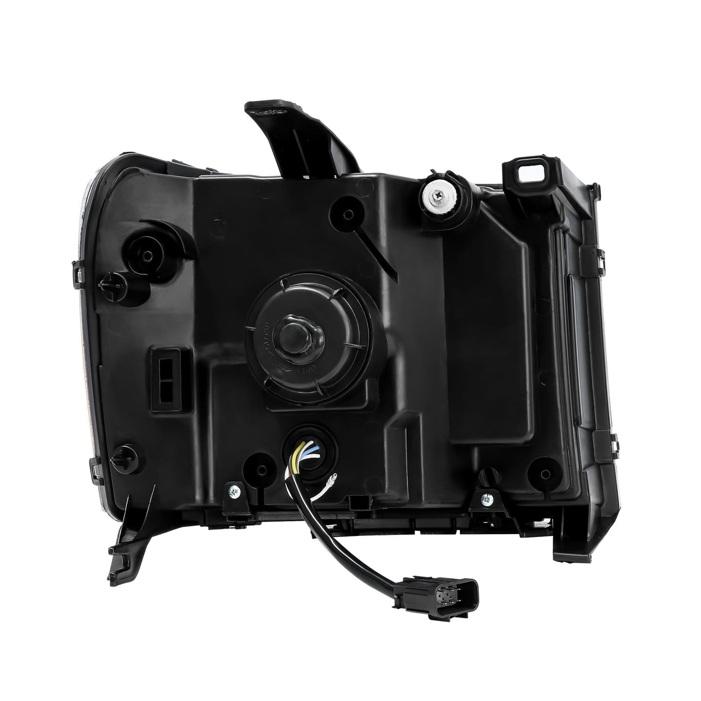 AlphaRex Nova-Series LED Heads: GMC Sierra (07-13) - Matte Black (Set)