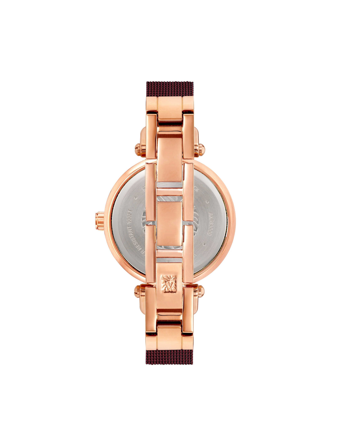 Mesh Bracelet Watch with Premium Crystals