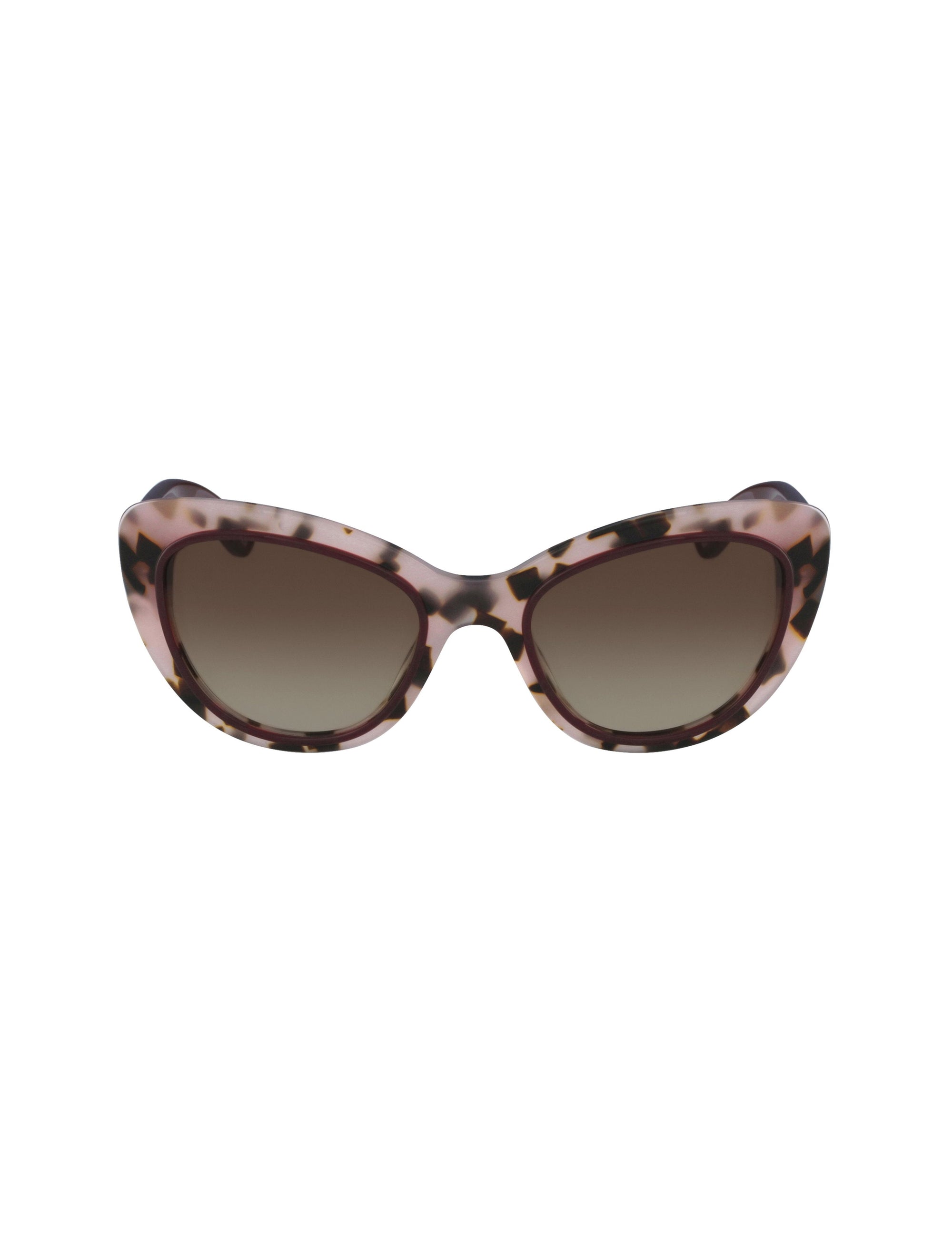 Blush Tortoise Two-Tone Cateye Sunglass