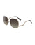 Metal Square Frame Sunglasses