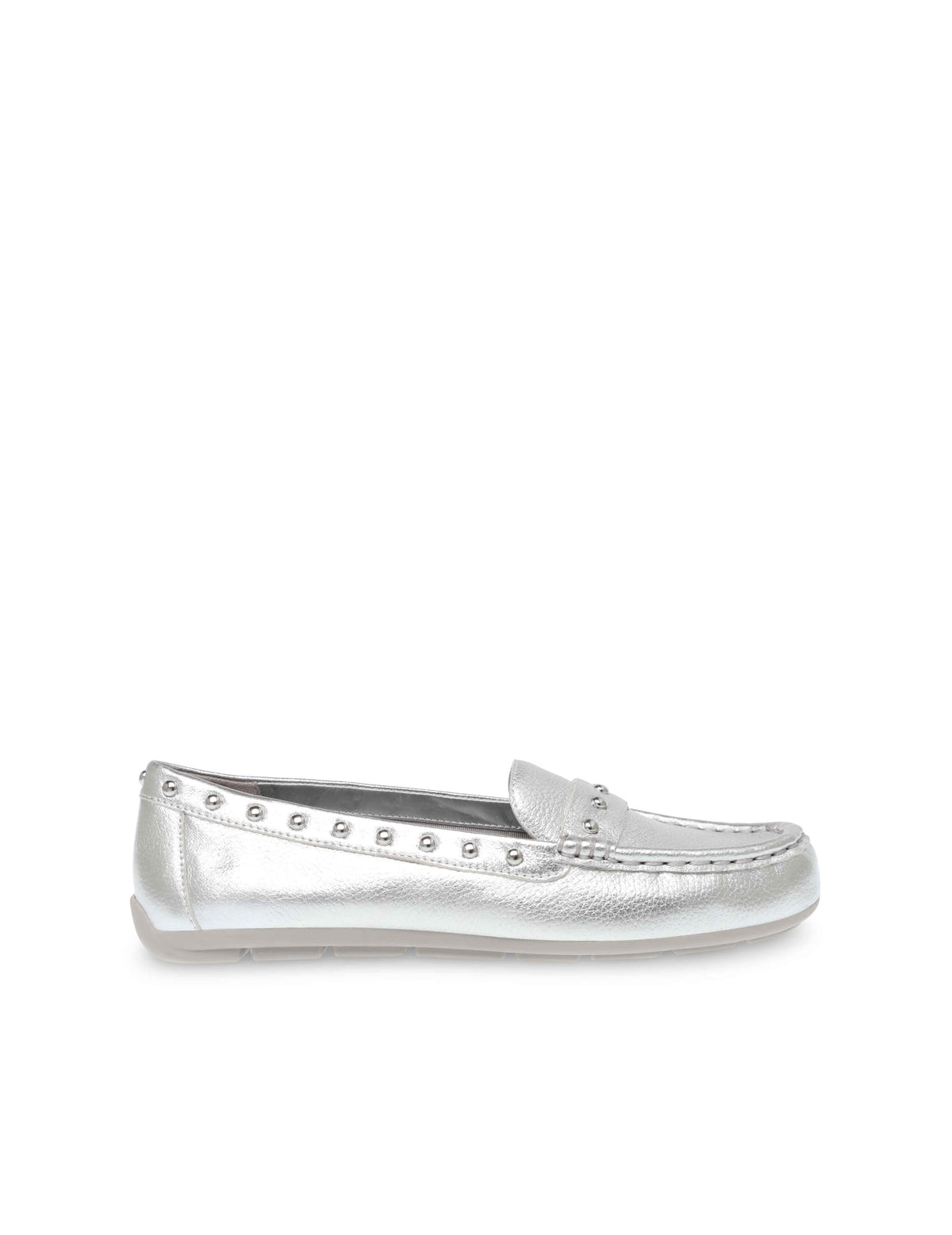 On It Studded Faux Leather Loafer