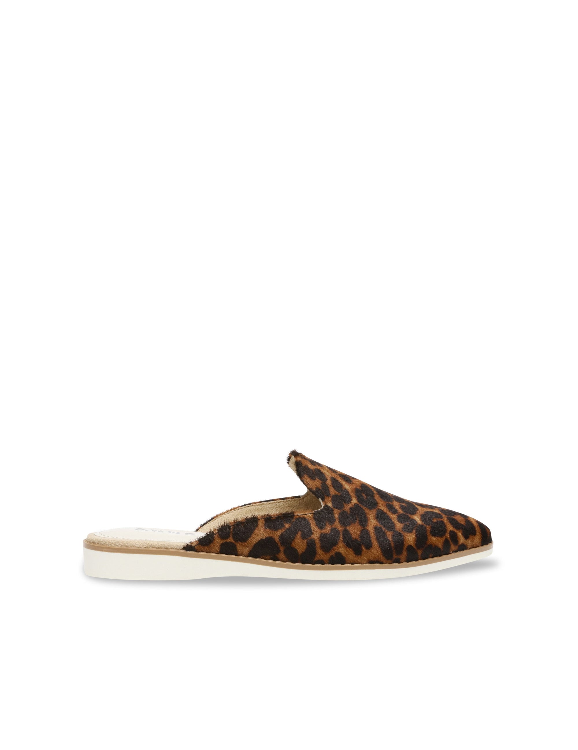 Anne Klein Shea Calf-Hair Slip On Mule