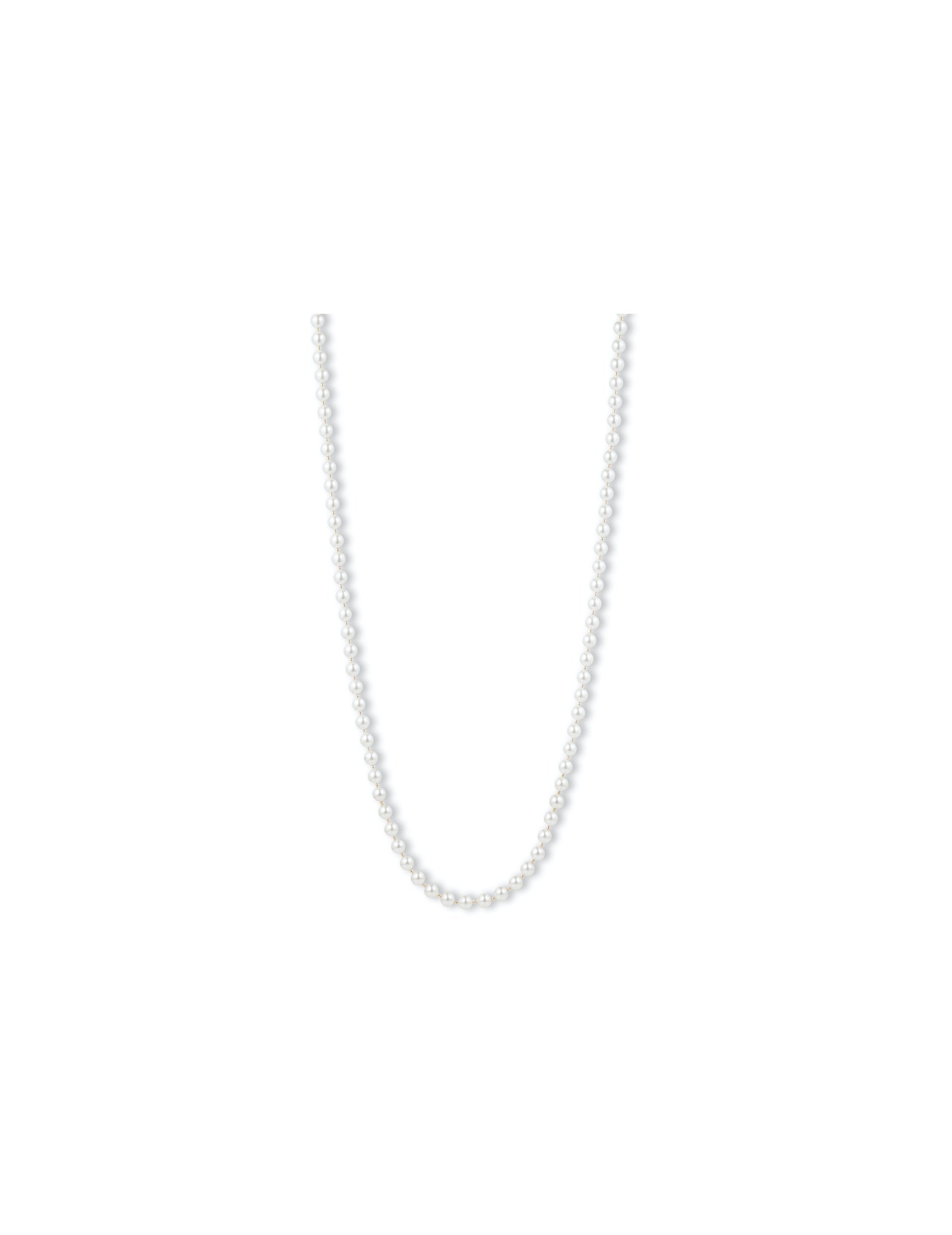blanc pearl strand necklace