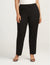 Anne Klein Black Contour Stretch Bowie Pant