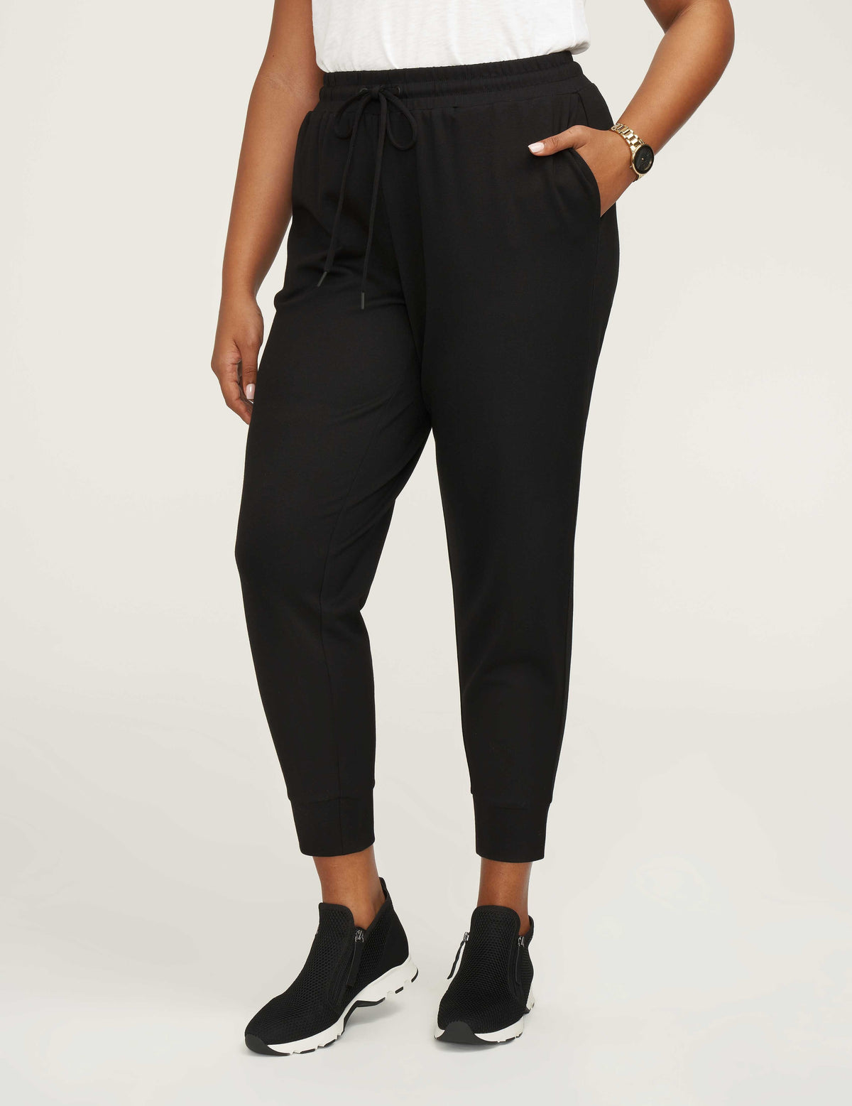 Plus Size Serenity Knit Pull-On Jogger