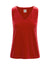 Velour V-Neck Stretch Tank